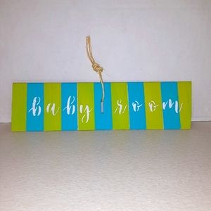 BABY ROOM HANDMADE SIGN NURSERY